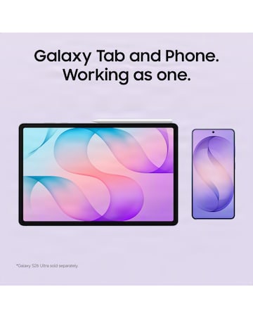 Samsung Galaxy Tab S12+ 12.6in 512GB WiFi Tablet - Silver
