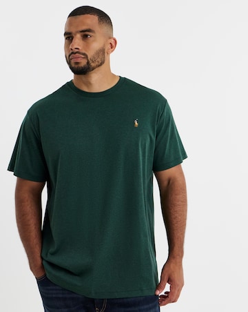 Polo Ralph Lauren Short Sleeve Soft Cotton T-Shirt - Green Heather