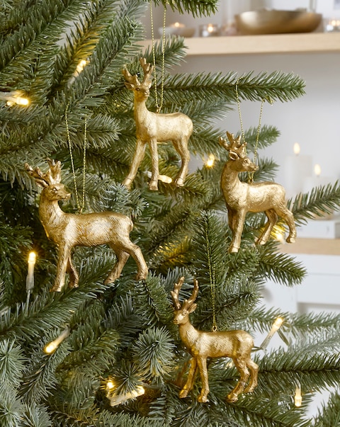 New In - Gisela Graham Reindeer Decorations