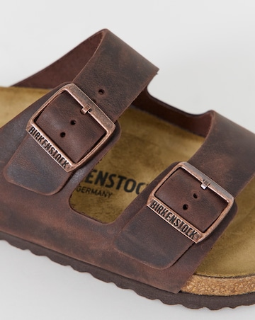 Birkenstock Classic Oiled Leather Arizona Sandals - Habanna