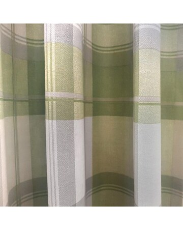 Balmoral Check Eyelet Curtains