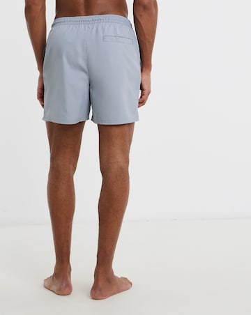 Calvin Klein Drawstring Waistband Swimming Short - Grey