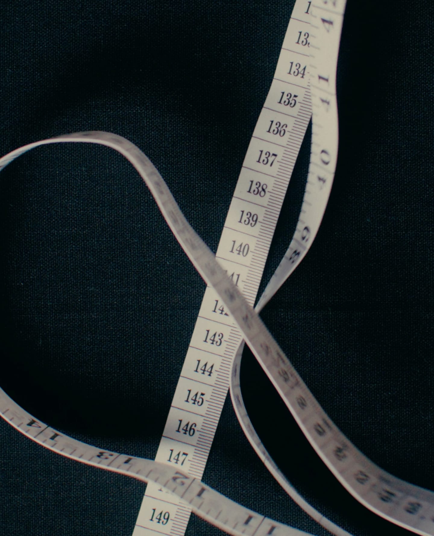 Dressmakers measuring tape is pictured.