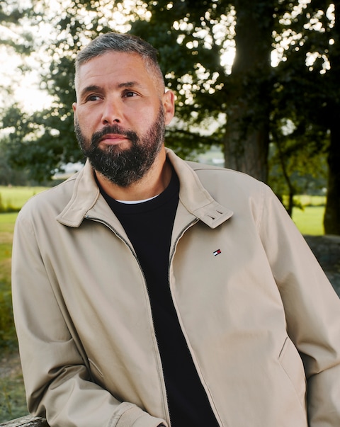 Tommy Hilfiger Classic Harrington Jacket - Beige