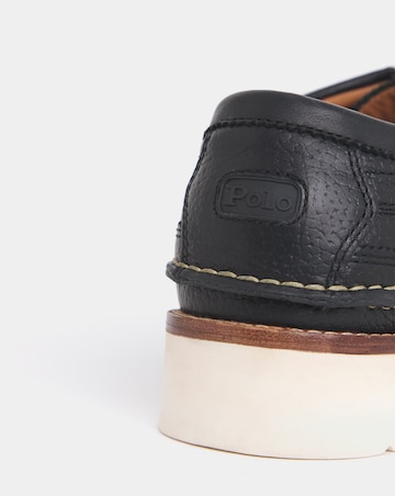 Polo Ralph Lauren Leather Ranger Boots - Black