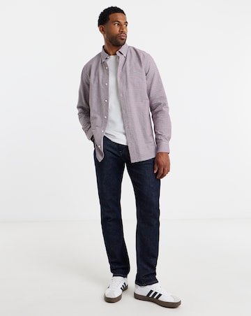 Long Sleeve Cotton Gingham Shirt