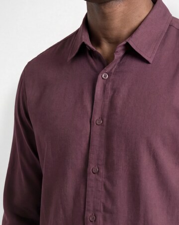 Folio Garment Dyed Viscose Shirt Regular