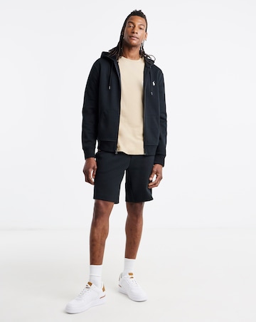 Polo Ralph Lauren Double Knit Zip Through Hoodie - Black
