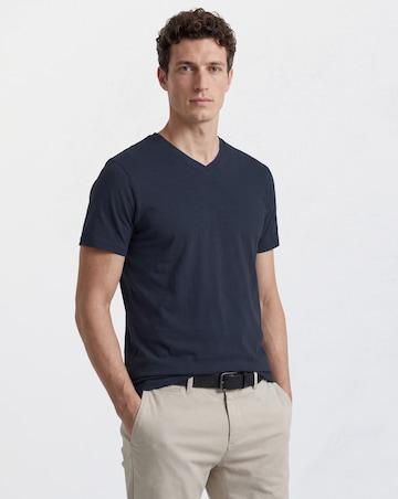 5 Pack Multi V Neck T-Shirts Long