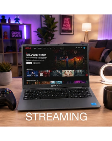 Entity Era 14in Celeron N4500 4GB 128GB Windows 11 Laptop - Space Grey