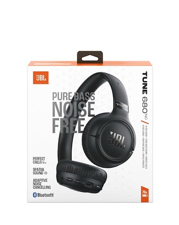 JBL Tune 680NC On-Ear Headphones - Black