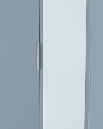 Humber Ready Assembled 2 Door Mirrored Wardrobe - Kids