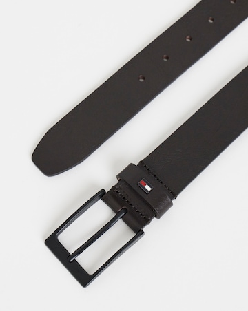 Tommy Hilfiger Layton Leather Belt - Brown