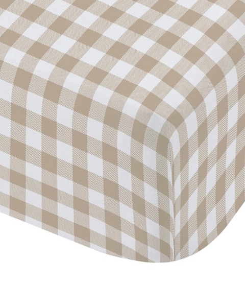 Catherine Lansfield Bamford Gingham Check Fitted Sheet