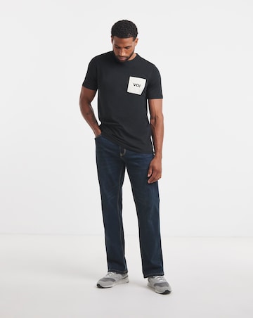 Voi Contrast Pocket T-shirt Long Length