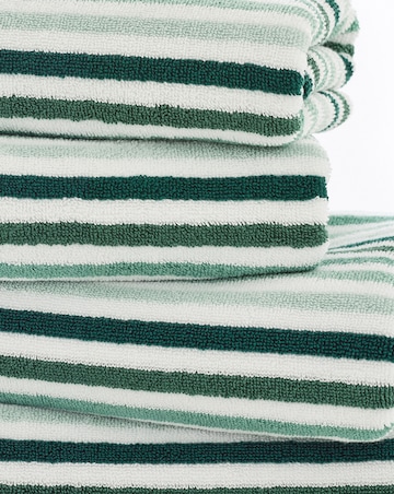 Deyongs Bliss Linear 100% Cotton 550GSM Striped Towel