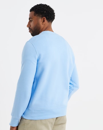 Polo Ralph Lauren Bear Graphic Crew Neck Sweatshirt - Blue
