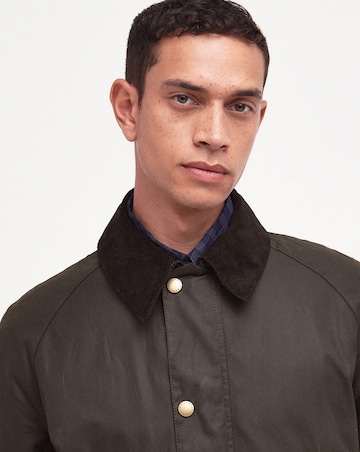 Barbour Ashby Wax Jacket - Olive