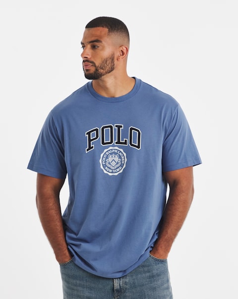 Polo Ralph Lauren Short Sleeve Crest T-Shirt - Blue