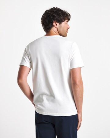 Barbour Harbourside Short Sleeve Graphic Tailored T-Shirt - White