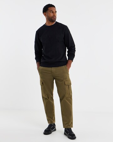 BOSS Script Logo Crew Sweat - Black
