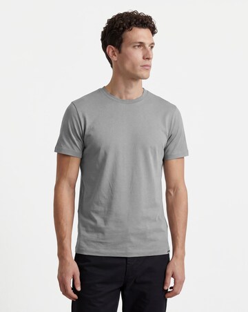 Folio Mercerised Supima Cotton T-Shirt-Grey