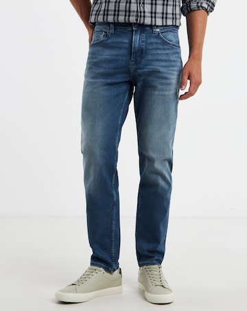 BOSS Maine Straight Fit Jean - Blue