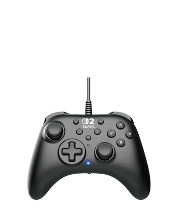 HORI HORIPAD Turbo Wired Controller for Nintendo Switch 2 - Black
