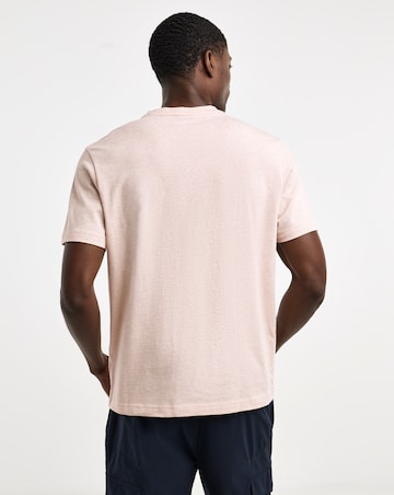 BOSS Short Sleeve Structure T-Shirt - Pink