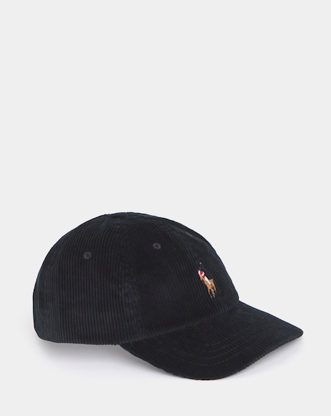 Polo Ralph Lauren Corduroy Cap - Black