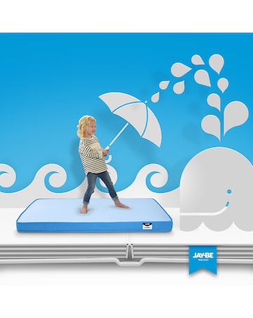 Jay-Be Toddler Waterproof Anti-Microbial Sprung Mattress - Toddler Bed