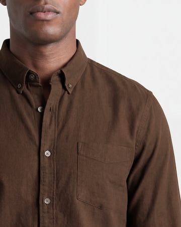 Long Sleeve Oxford Shirt Long