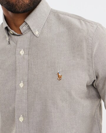 Polo Ralph Lauren Long Sleeve Classic Oxford Shirt - Brown