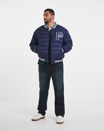 Polo Ralph Lauren Logo Bomber Jacket - Navy