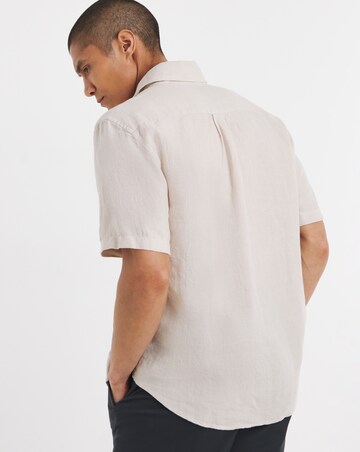 Lyle & Scott Linen Blend Shirt - Stone