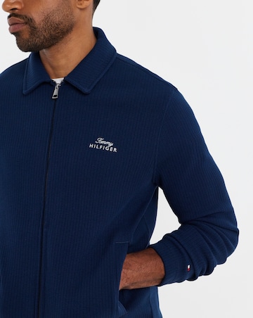 Tommy Hilfiger Summer Texture Ivy Jacket - Navy