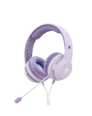 HORI Wired Gaming Headset for Nintendo Switch 2 - Lavender
