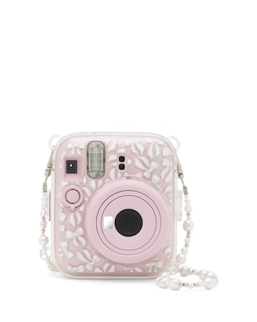 Fujifilm Instax Mini 13 Camera inc Skinny Dip Case & 20 Shot Film - Candy Pink