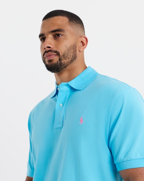 Polo Ralph Lauren Classic Short Sleeve Polo Shirt - Turquoise