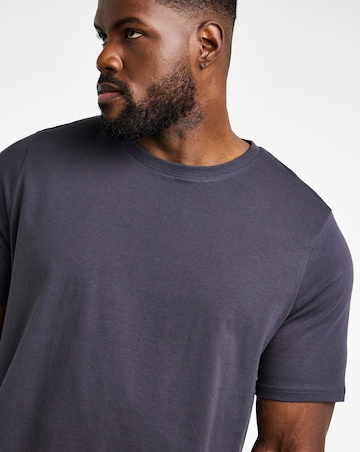 5 Pack Crew T-Shirts Extra Long