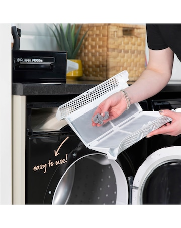 Russell Hobbs RH8CTD111B 8kg Condenser Tumble Dryer Black + Install