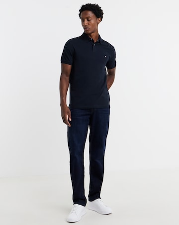 Tommy Hilfiger 1985 Short Sleeve Pique Polo - Navy