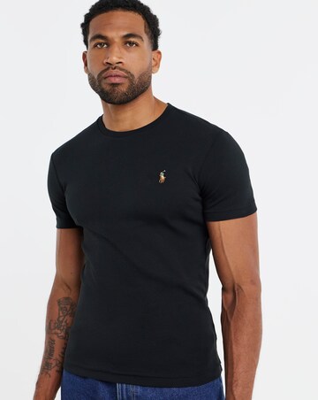 Polo Ralph Lauren Short Sleeve Soft Cotton T-Shirt - Black