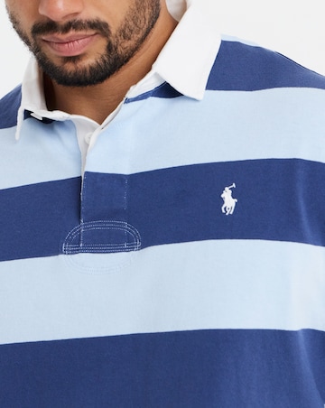 Polo Ralph Lauren Long Sleeve Stripe Rugby - Navy/Blue