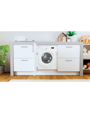 Indesit BIWMIL71252UKN Integrated 7kg Washing Machine + Installation