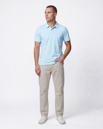 Marl Jersey Polo Shirt Long