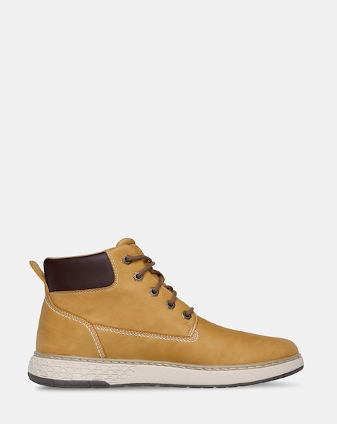 Skechers Waterproof Garlan Deno Boot - Wheat