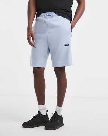 BOSS Light Blue Sweat Short