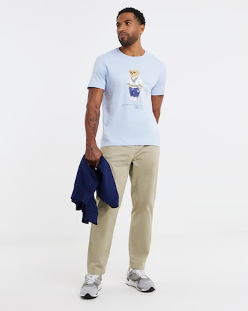 Polo Ralph Lauren Short Sleeve Bear T-Shirt - Cornflower Blue