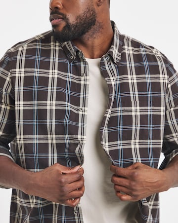 Long Sleeve Cotton Check Shirt